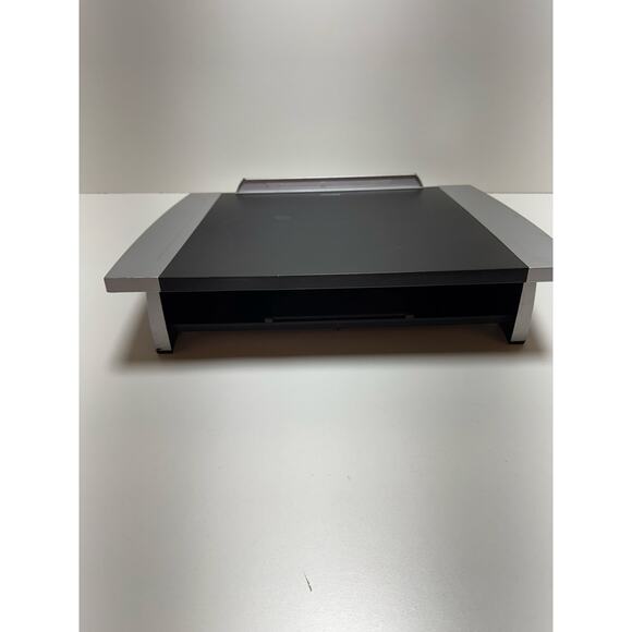 Fellowes Computer Lap Top Stand Black Silver Cosmetic Signs of Wear 15X11X4 - Picture 4 of 12
